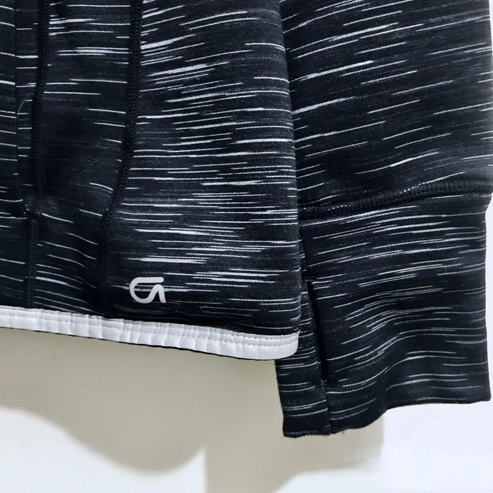 GAP GAPFit Athletic Track Gym Running Zippered Jacket sz M - Picture 10 of 13